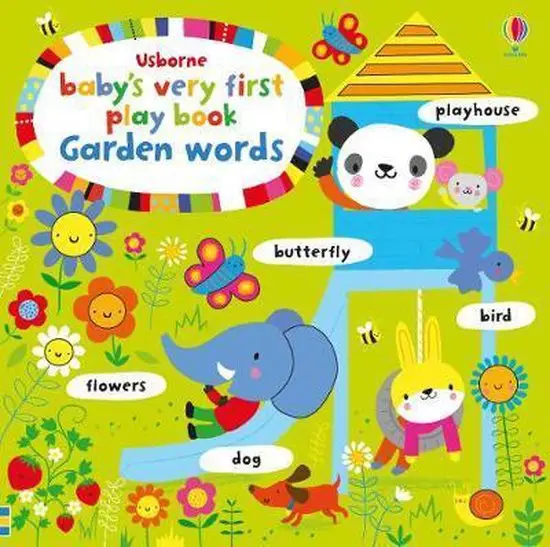  Baby's Very First Play book Garden Words | Fiona Watt 