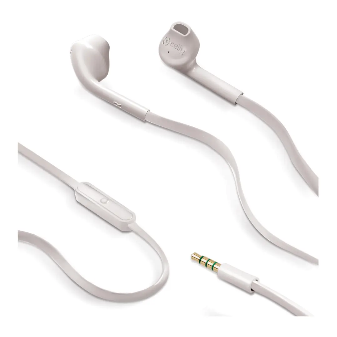  Casti In-Ear Celly UP100WH, Alb 