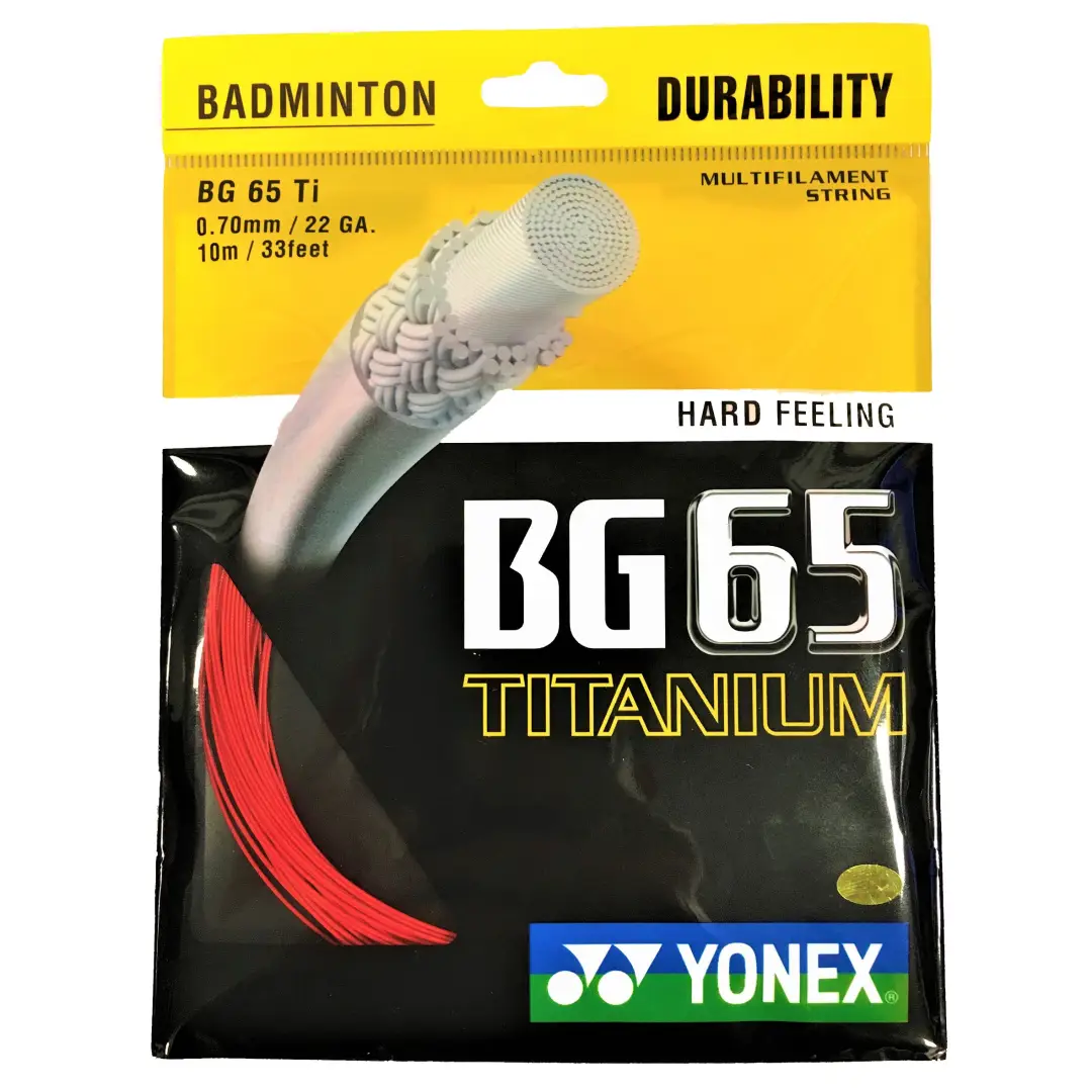 Cordaj Badminton BG 65 TI Roșu 