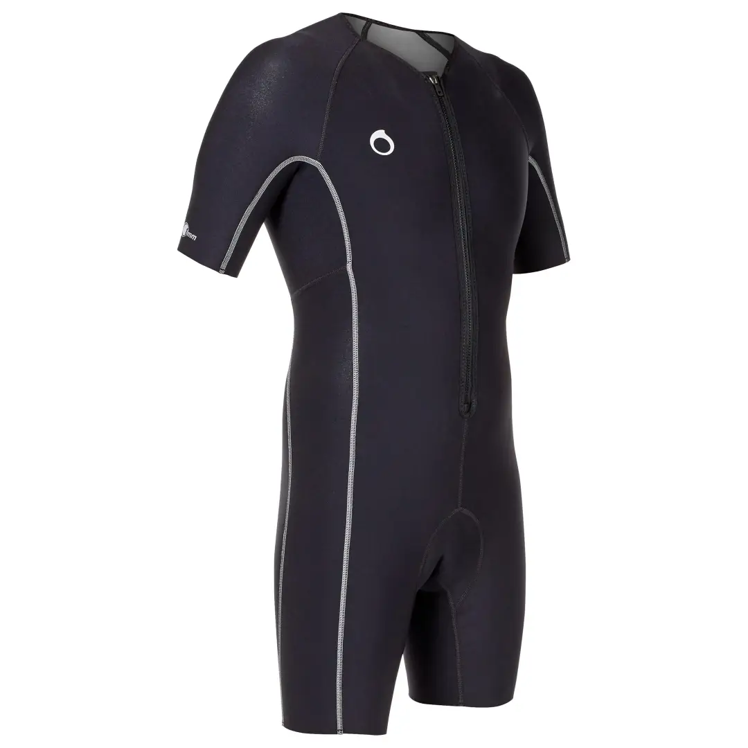  Costum Shorty din neopren SCD 1mm de purtat sub combinezonul pentru scufundări negru/gri 