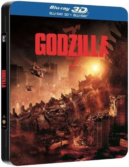  Godzilla 2D + 3D Steelbook (Blu Ray Disc) / Godzilla | Gareth Edwards 