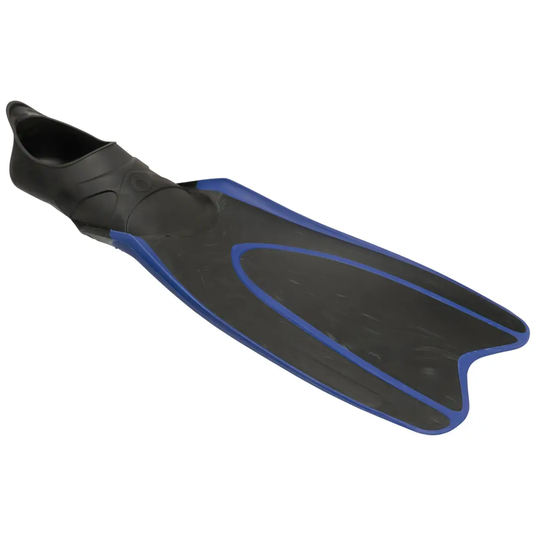  Labe de înot snorkeling FF 100 REACT Marmură Albastru-Negru 