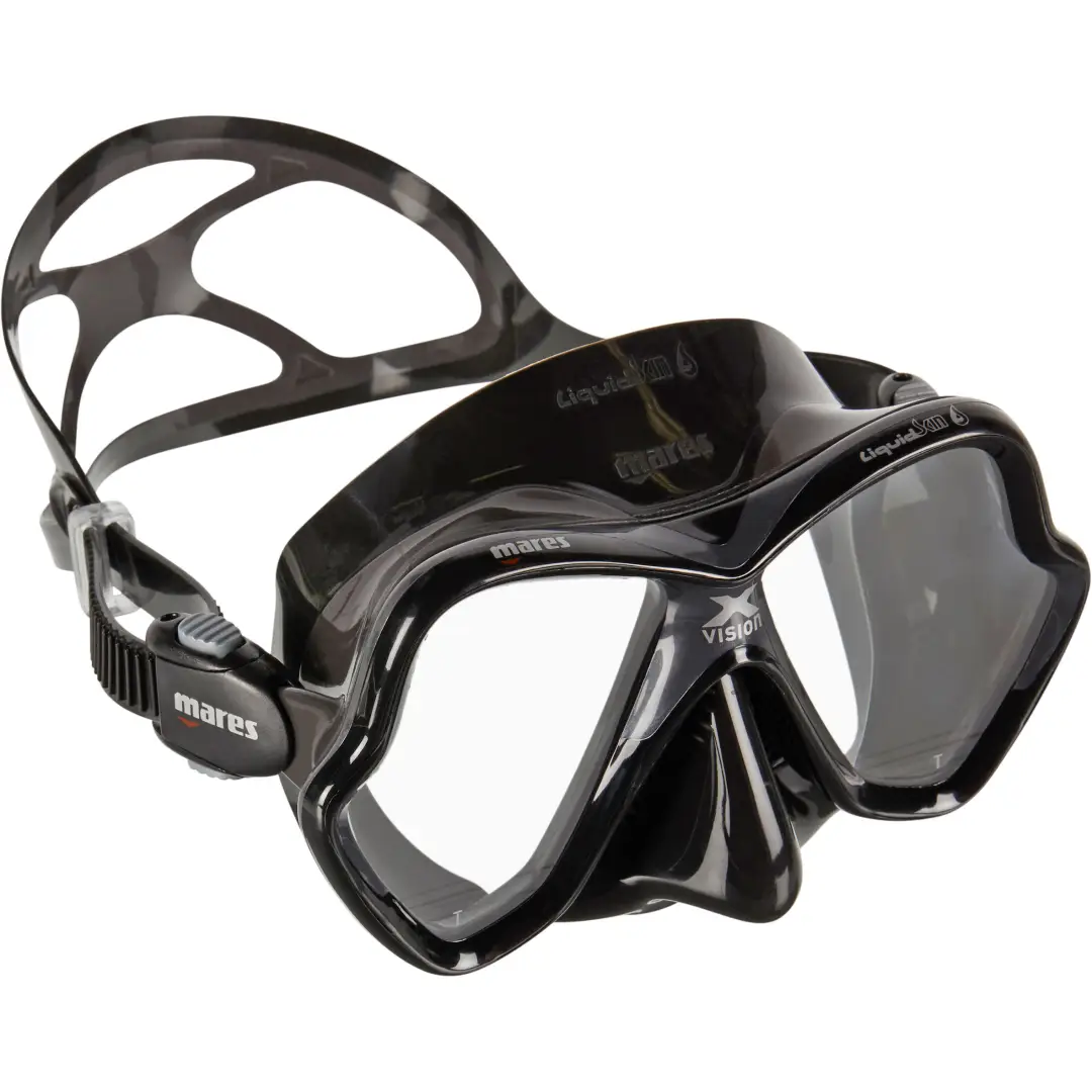  Mască scufundări MARES - X-Vision Liquid Skin Negru/Gri 