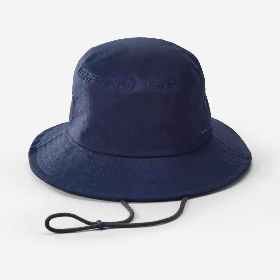  Pălărie Anti-UV TRAVEL100 Trekking Albastru 