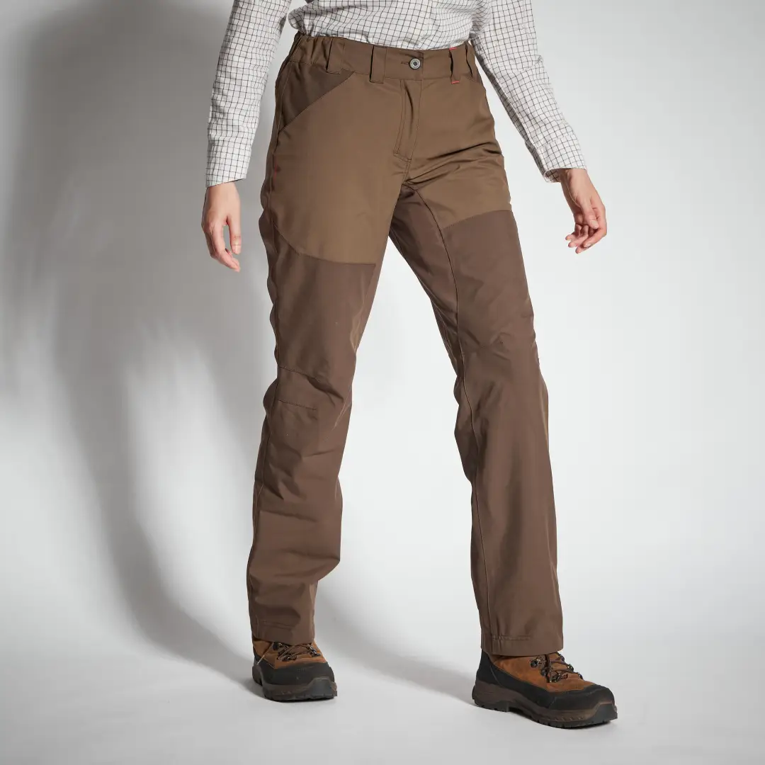  Pantalon 500 impermeabil Maro Damă 