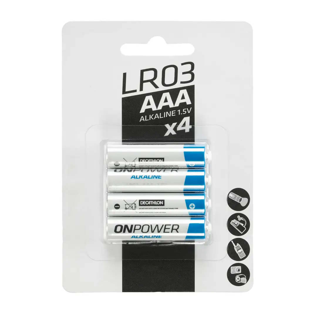  Set 4 Baterii alcaline LR03 -AAA 