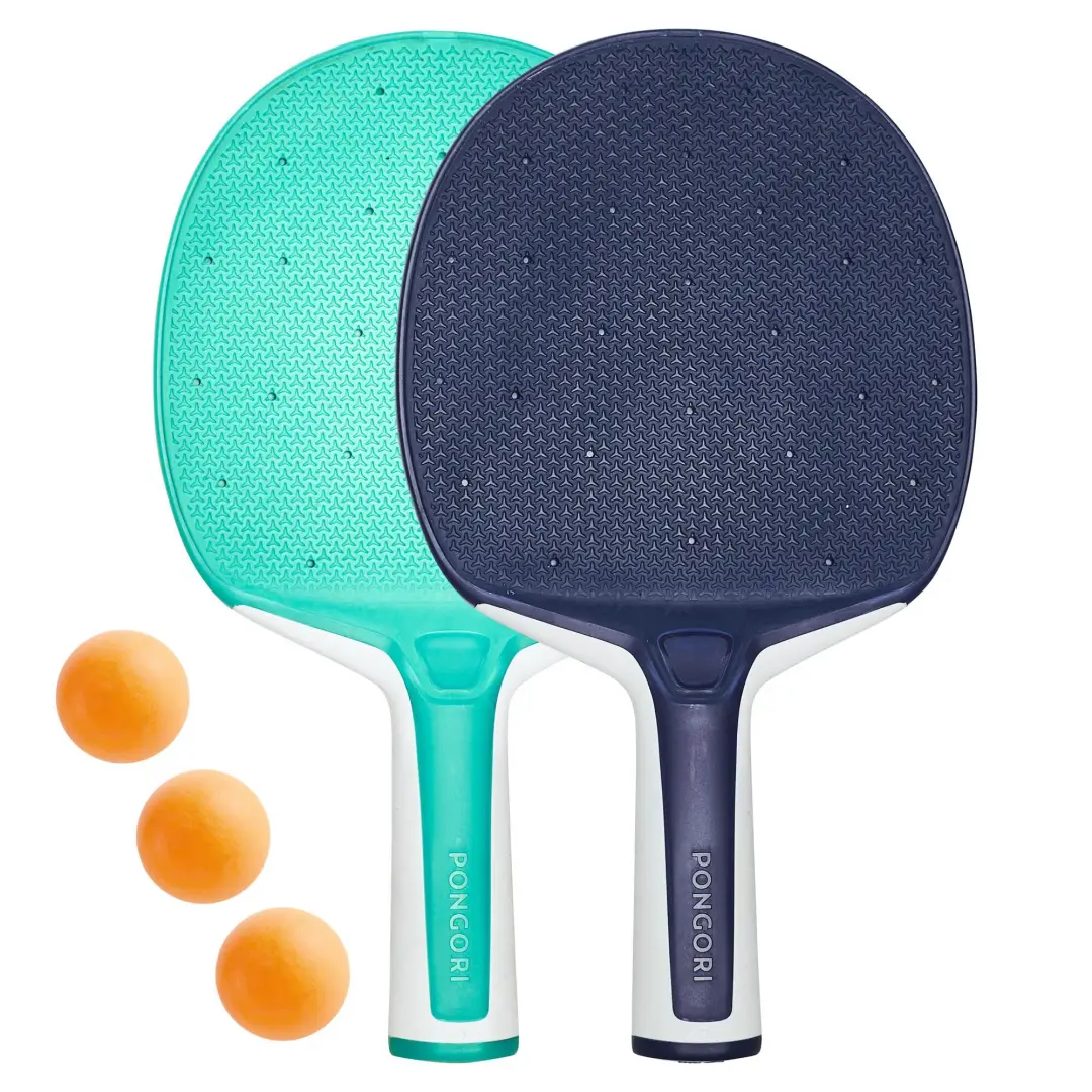  Set Tenis de masă PPR130 2 palete rezistente + 3 mingi 