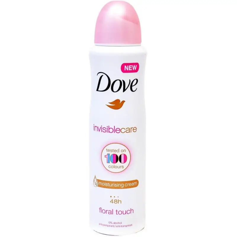  Spray Deodorant DOVE Invisible Care, 250 ml 