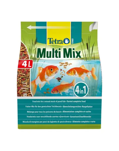  TETRA Pond Multi Mix hrana pentru pestii de iaz, 4 l 