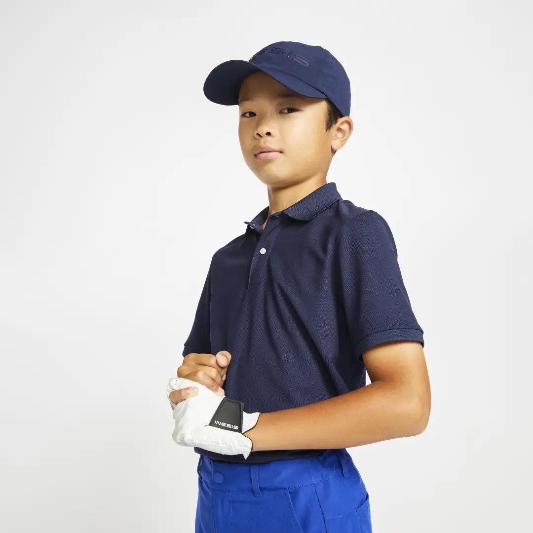  Tricou Polo Golf Bleumarin Copii 