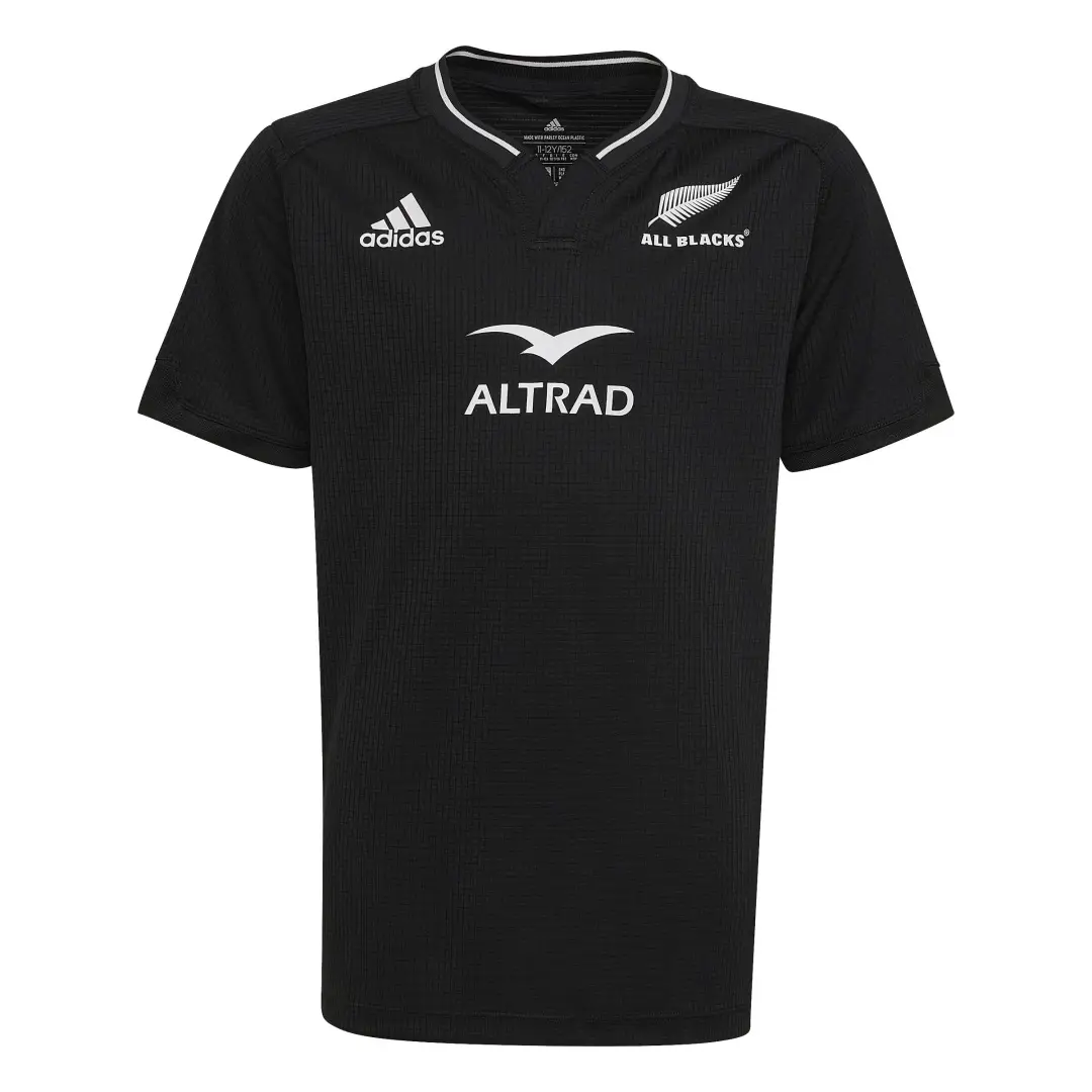  Tricou Rugby ADIDAS Replică Noua Zeelandă 22-23 Negru Adulți 