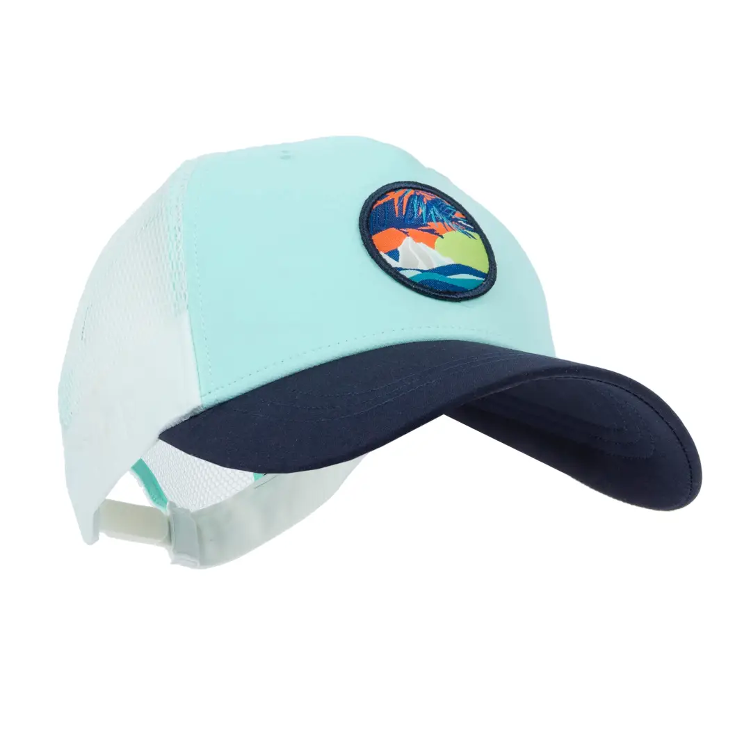  Șapcă Volei pe plajă BV500 Verde-Albastru Adulți 